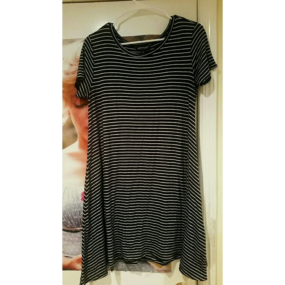 Simple Striped Dress